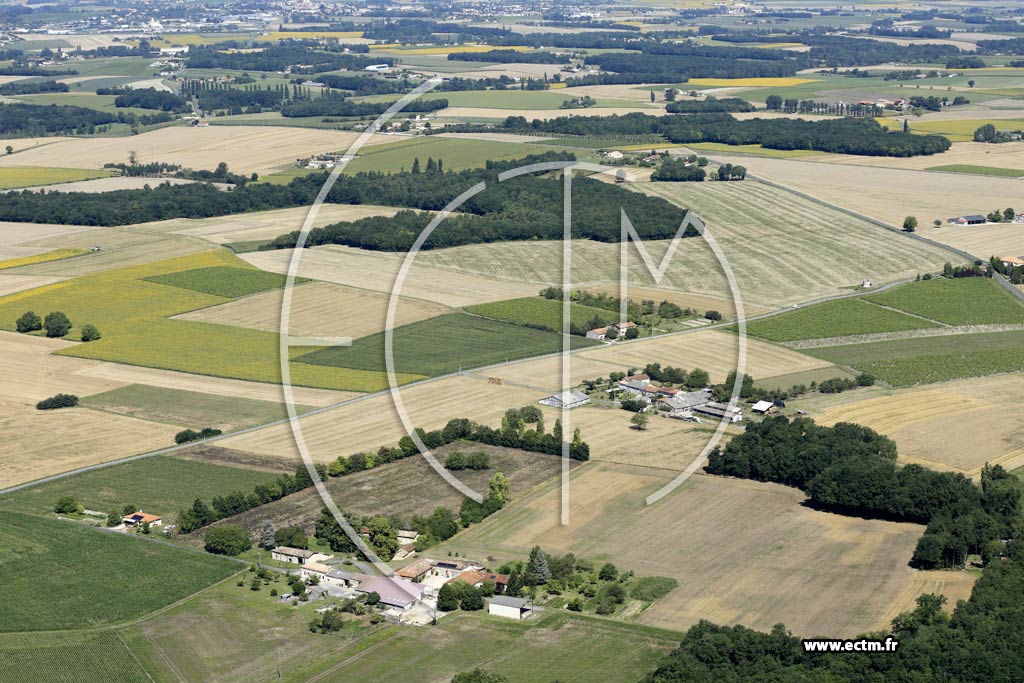 Photo arienne de Challignac (Chez Poteau - Boisrideau)