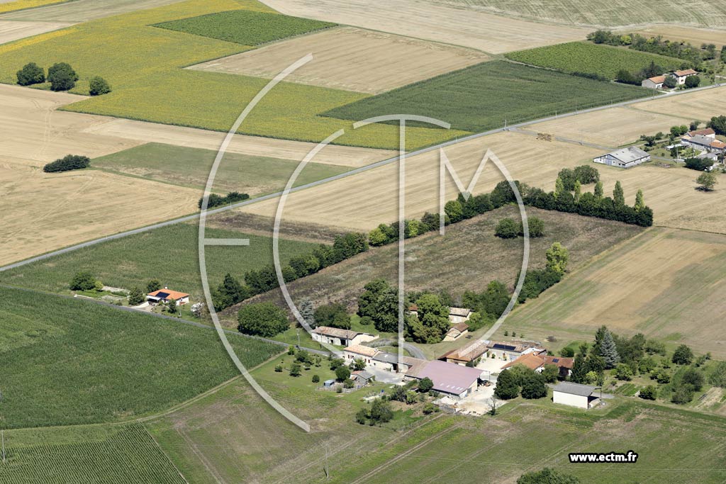 Photo arienne de Challignac (Chez Poteau)