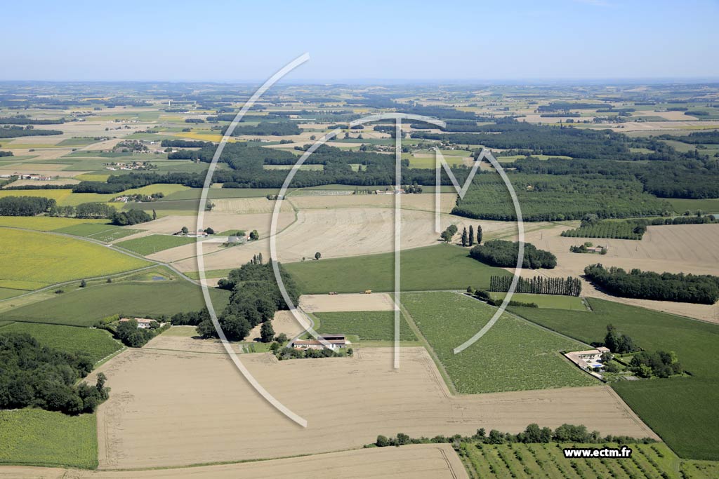 Photo arienne de Challignac (le Perineau - Chez Levaud)