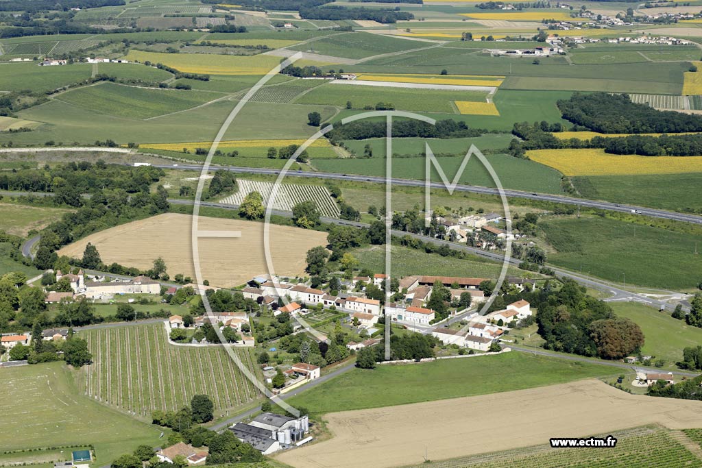 Photo arienne de Jurignac (Ptignac)