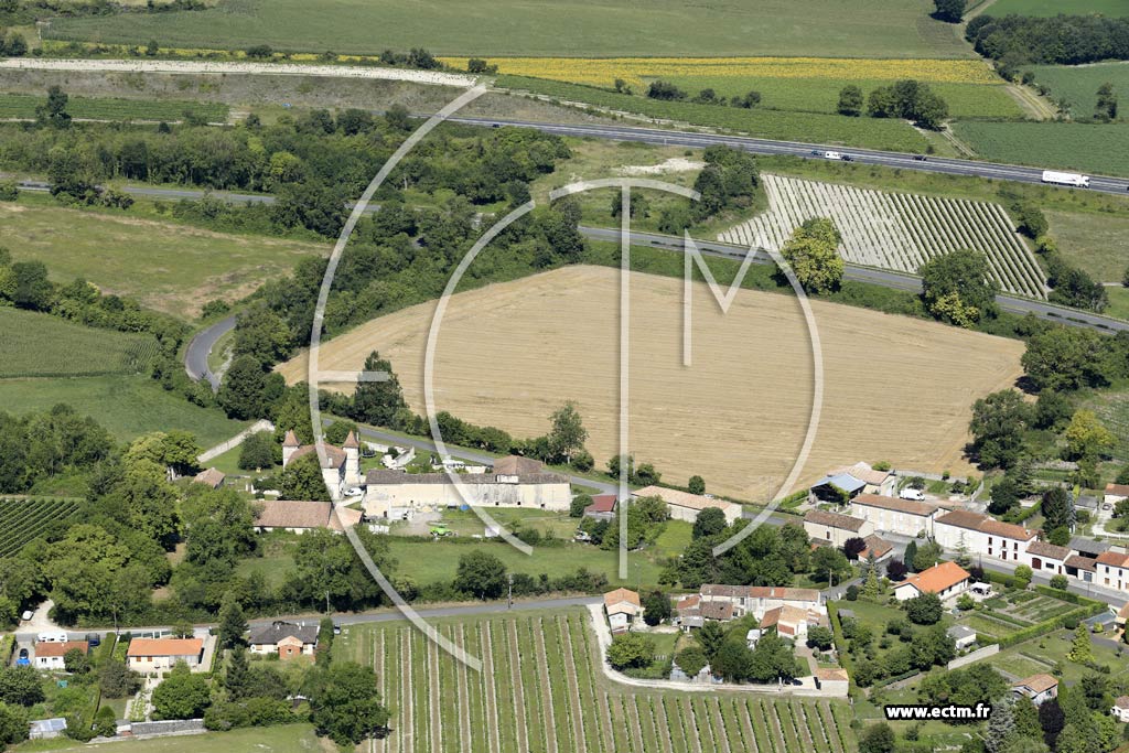 Photo arienne de Jurignac (Ptignac)