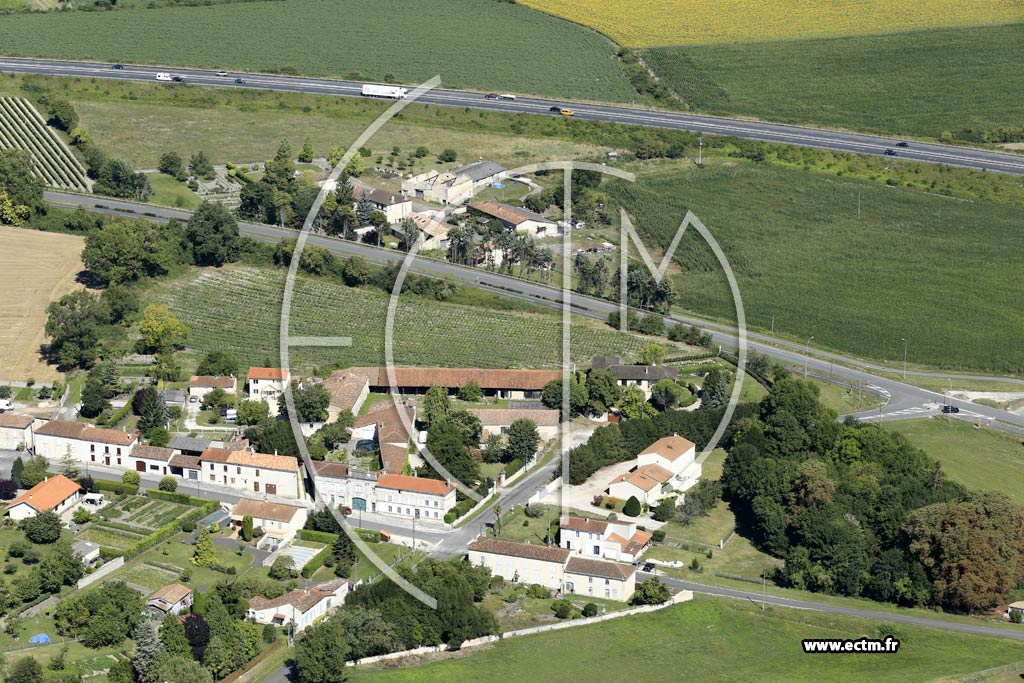 Photo arienne de Jurignac (Ptignac)