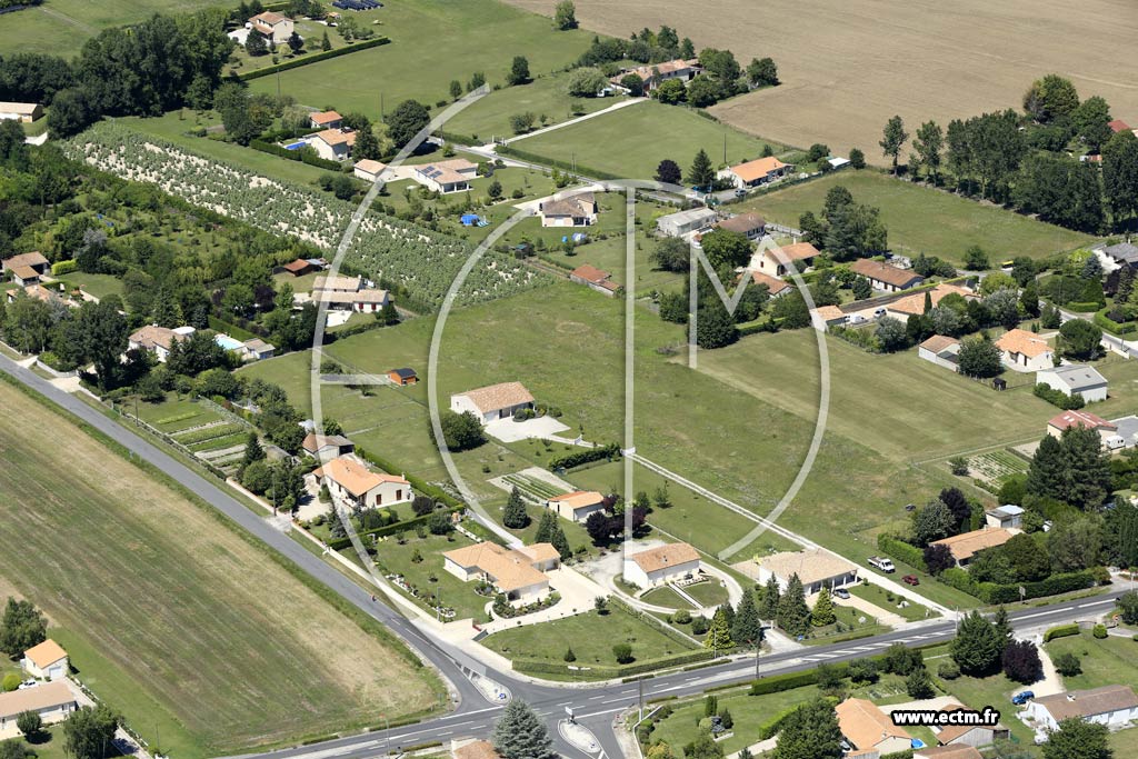 Photo arienne de Montchaude (Champ des Doux - Bel-Air)