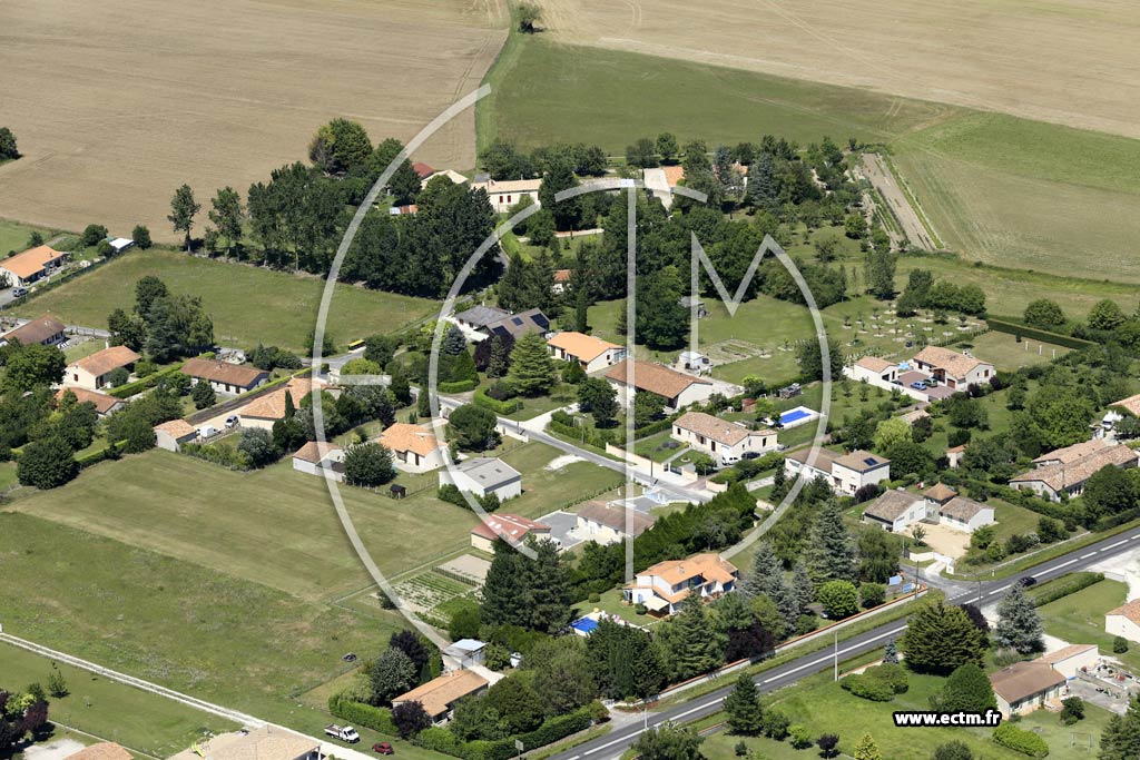 Photo arienne de Montchaude (Champ des Doux - Bel-Air)