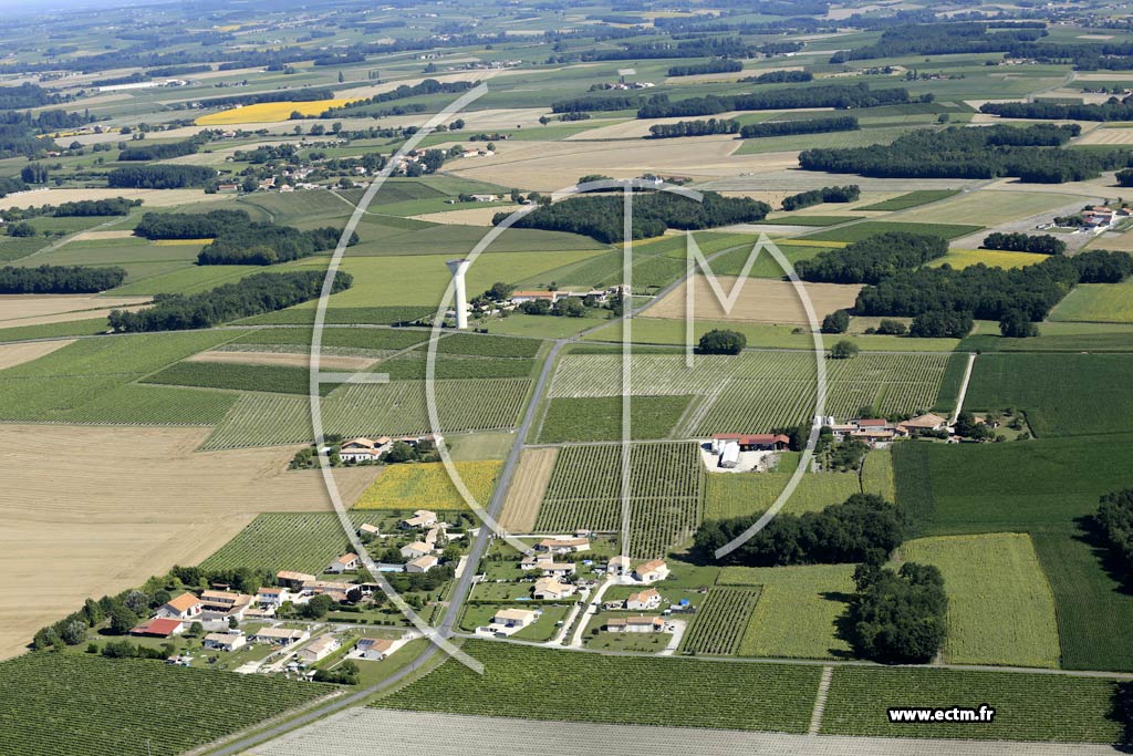 Photo arienne de Saint-Bonnet (la Pile - Chez Raoul - Chez Plerin)