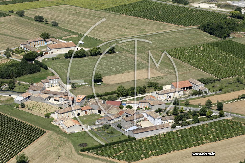 Photo arienne de Hiersac (Marange)