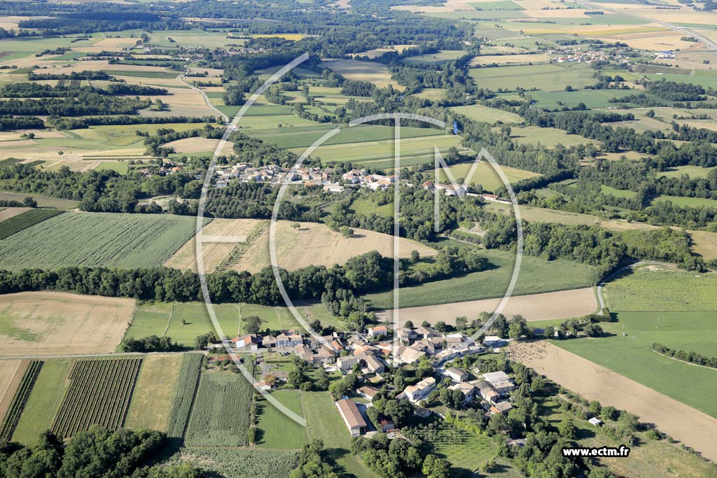 Photo arienne de Bignac (les Godinauds - l'Haumont)