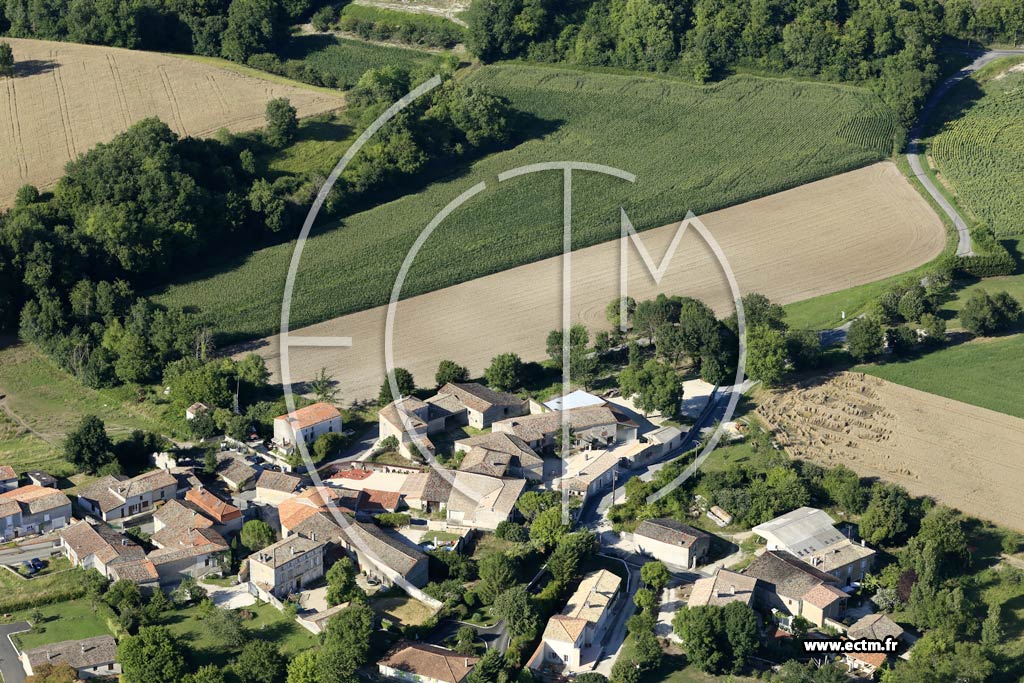 Photo arienne de Bignac (les Godinauds)