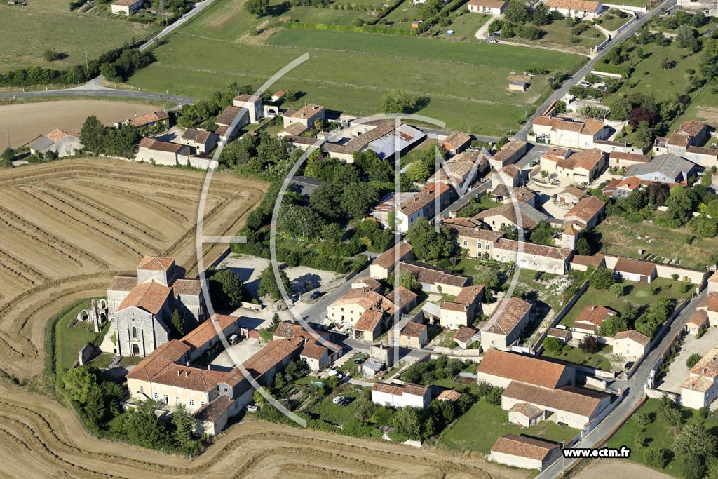 Photo arienne de Marcillac-Lanville
