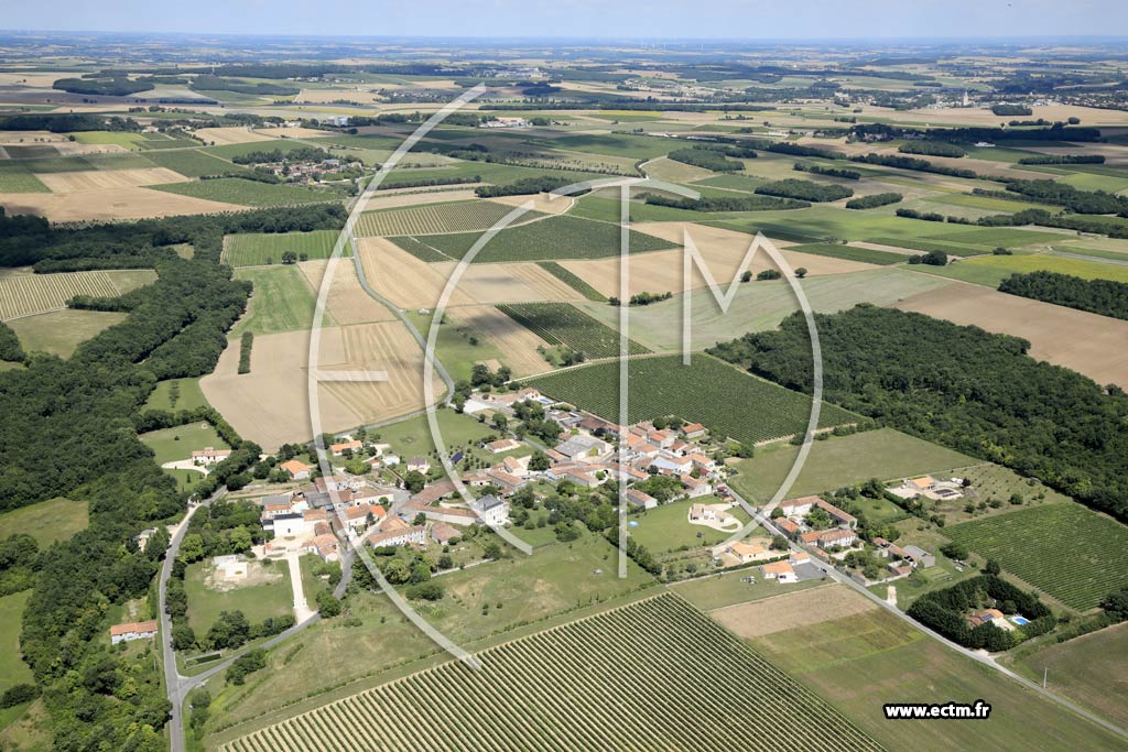 Photo arienne de Mareuil (le Plessis)