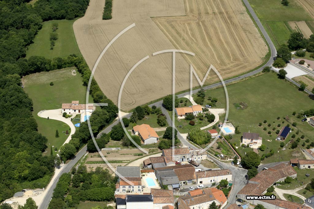 Photo arienne de Mareuil (le Plessis)