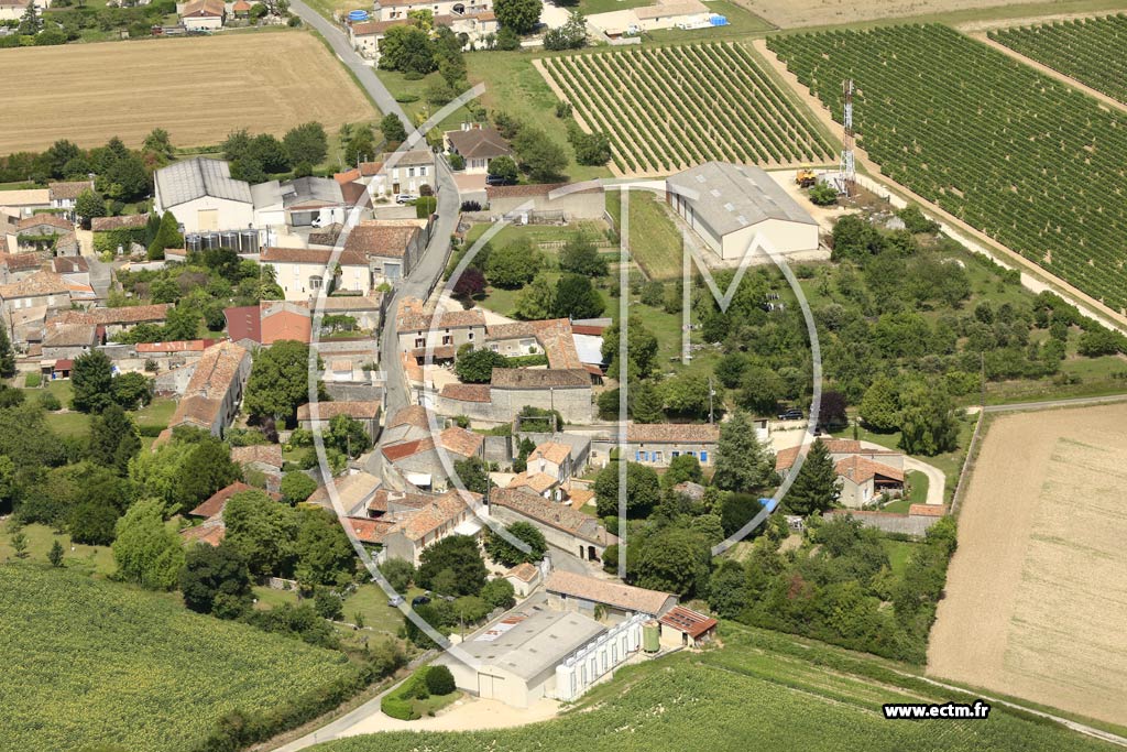 Photo arienne de Rouillac (le Breuil)