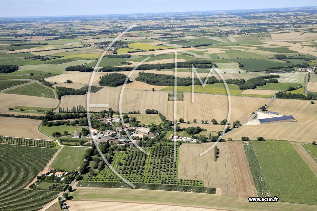 Photo arienne de Saint-Cybardeaux (Grosville)