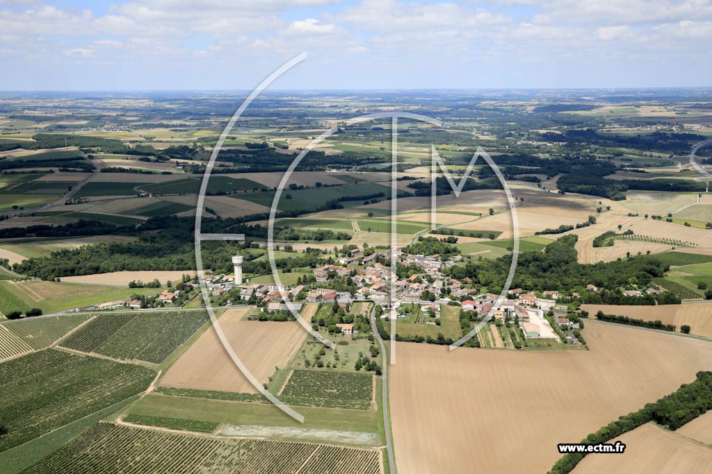 Photo arienne de Saint-Genis-d'Hiersac (Grosbot)