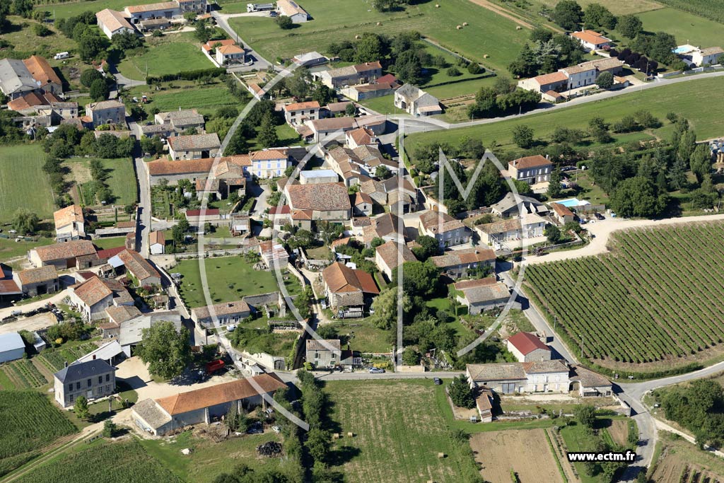 Photo arienne de Vouharte (le Breuil)
