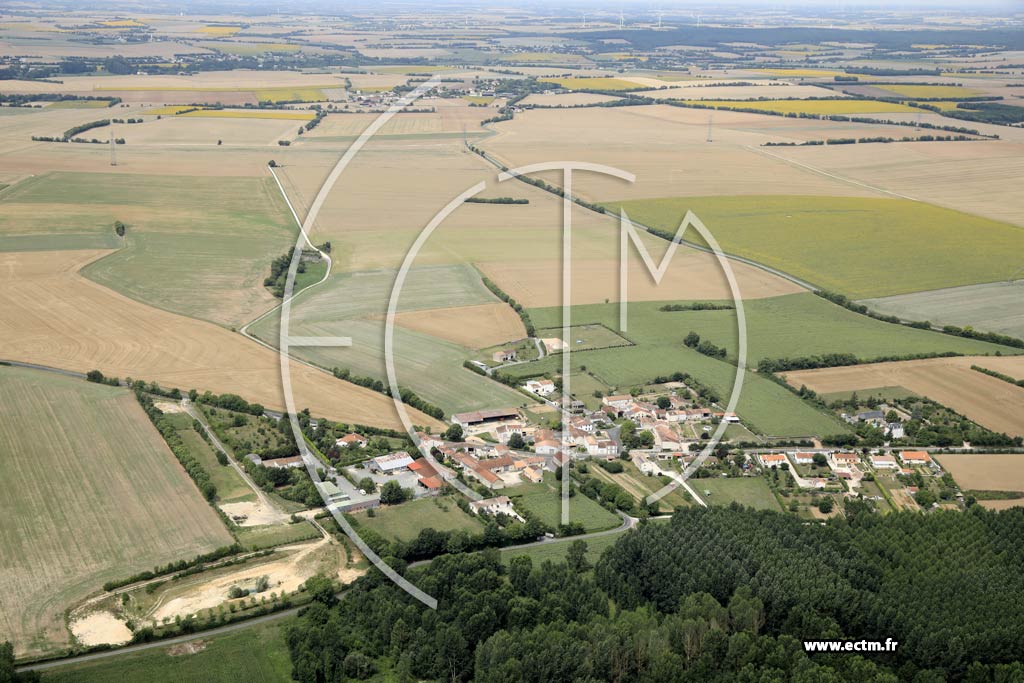 Photo arienne de Antezant-la-Chapelle (Ripemont)