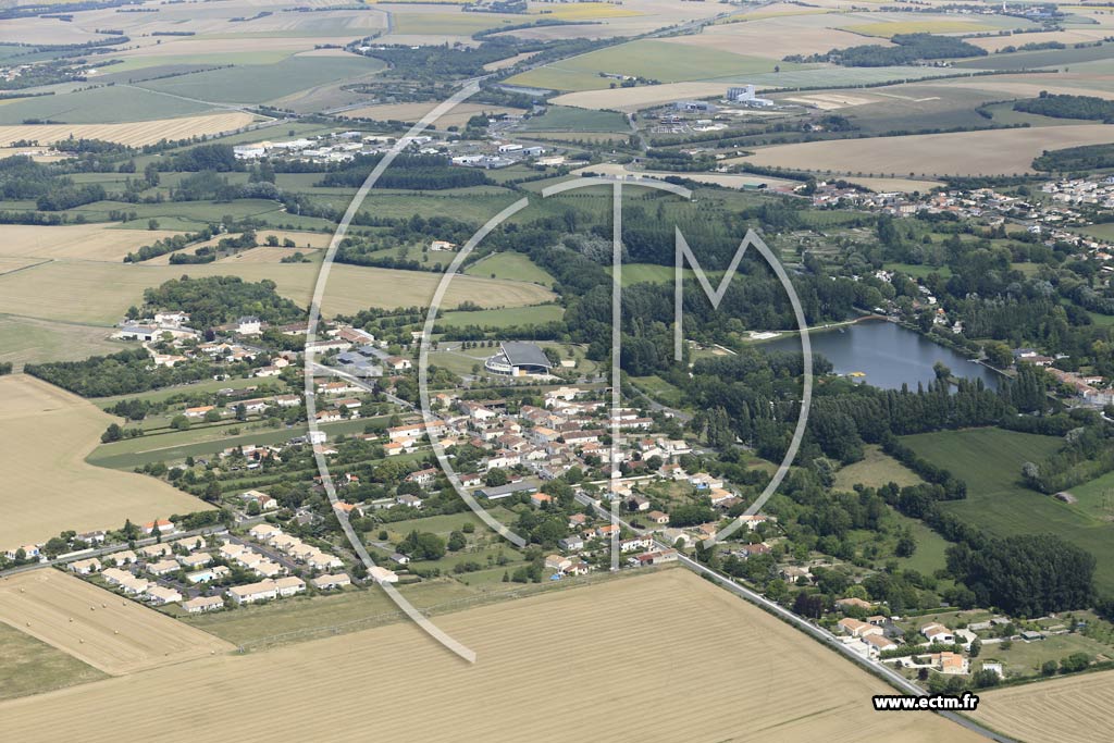 Photo arienne de Mazeray (Domaine de Saintonge - les Granges)