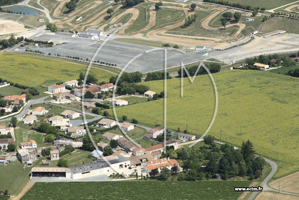 Photo arienne de Mazeray (Villeneuve - le Gua)