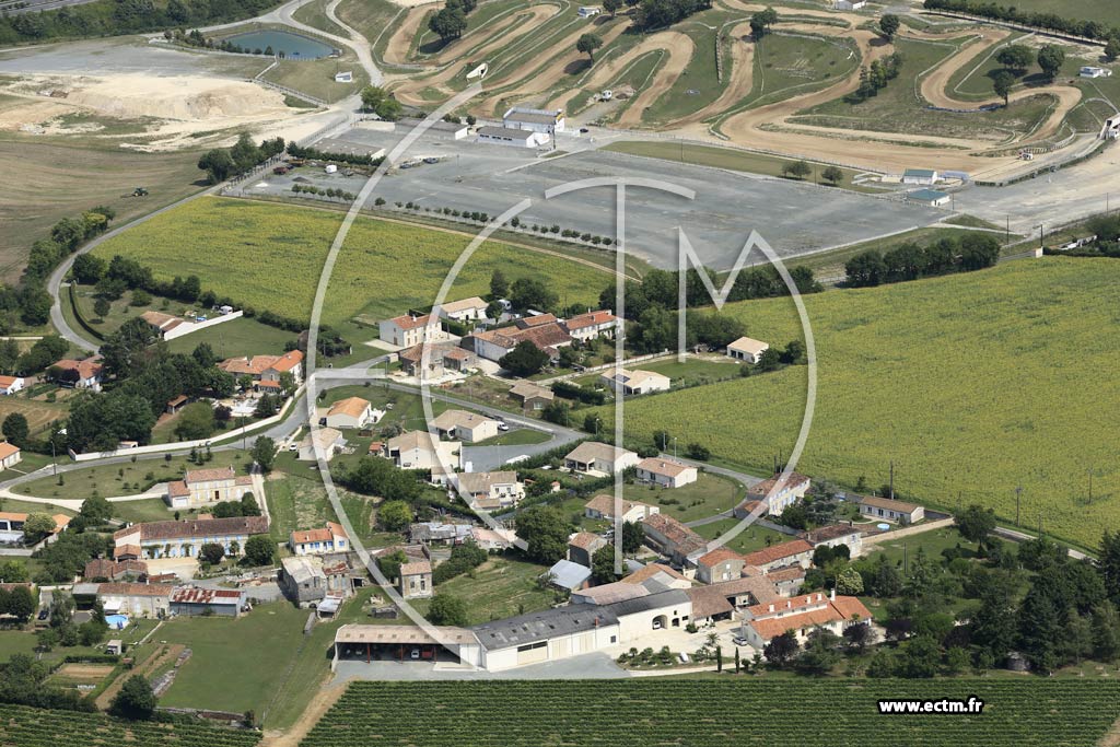 Photo arienne de Mazeray (Villeneuve - le Gua)