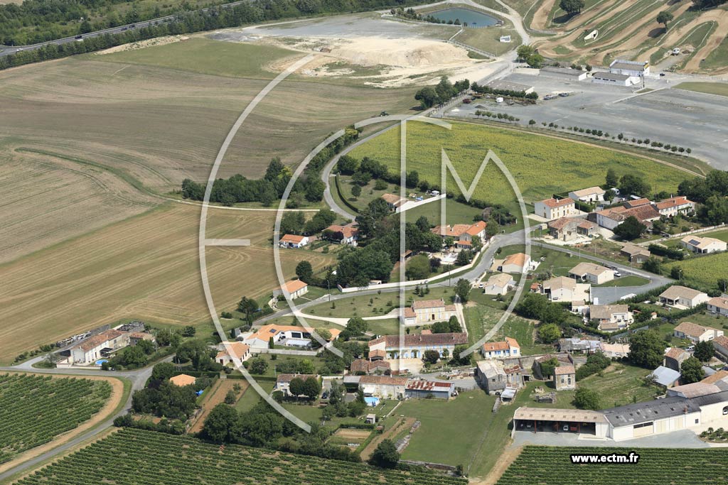 Photo arienne de Mazeray (Villeneuve - le Gua)