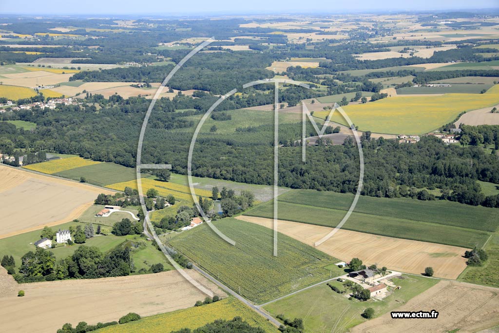 Photo arienne de Vendoire