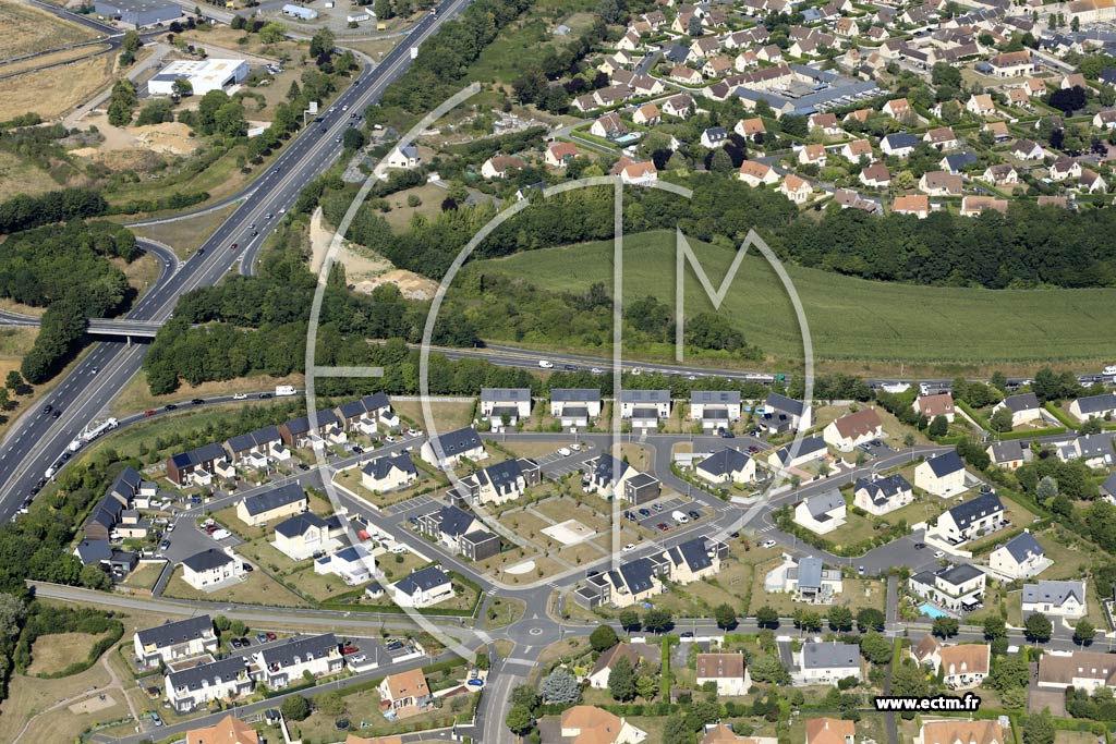 Photo arienne de Bnouville