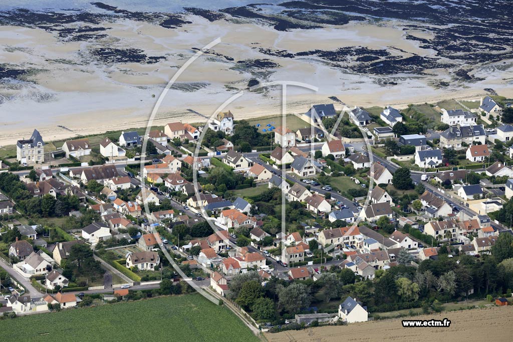 Photo arienne de Bernires-sur-Mer (la Rive Plage)