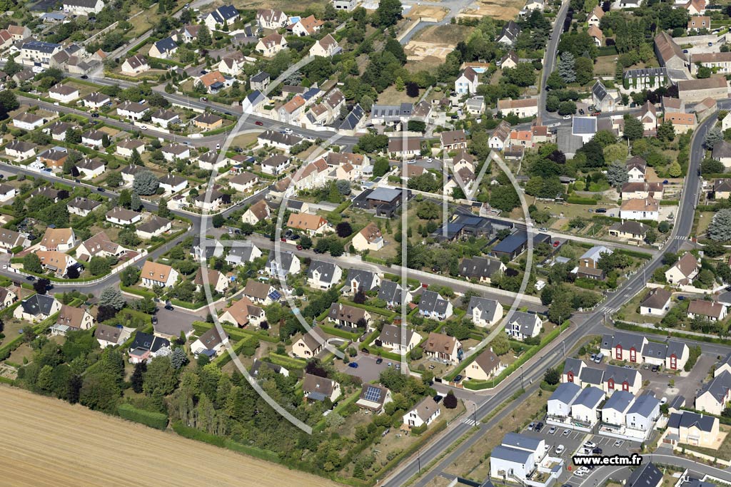 Photo arienne de Biville-Beuville