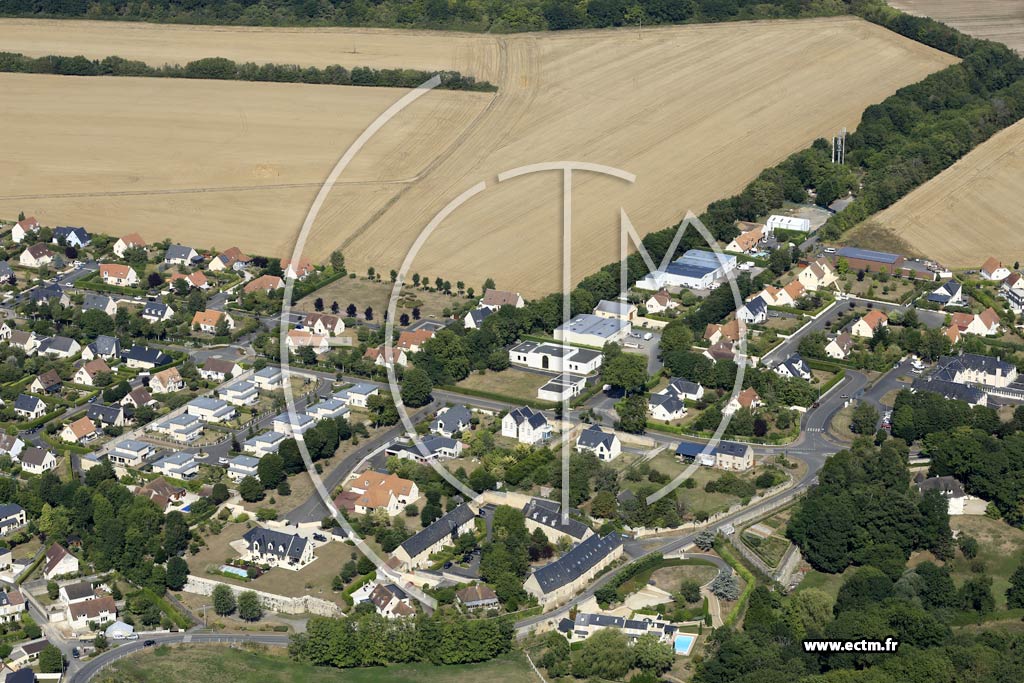 Photo arienne de Biville-Beuville