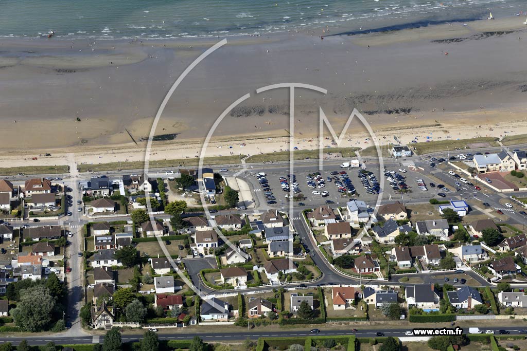 Photo arienne de Colleville-Montgomery (Plage)