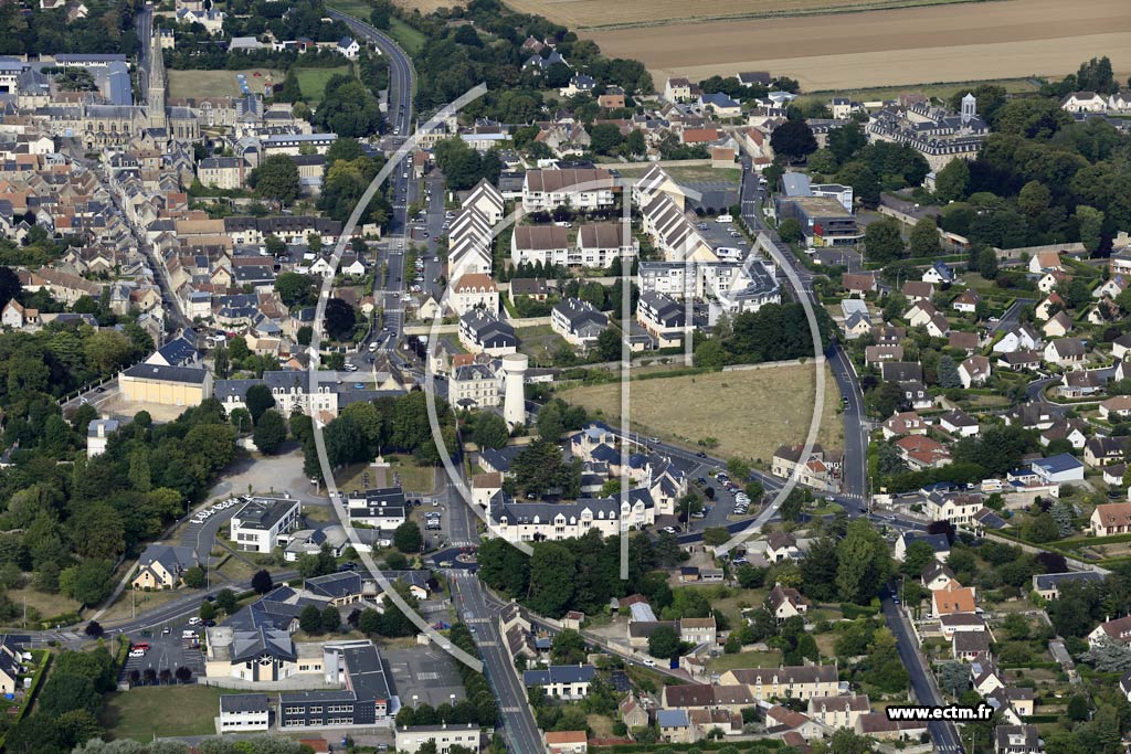 Photo arienne de Douvres-la-Dlivrande