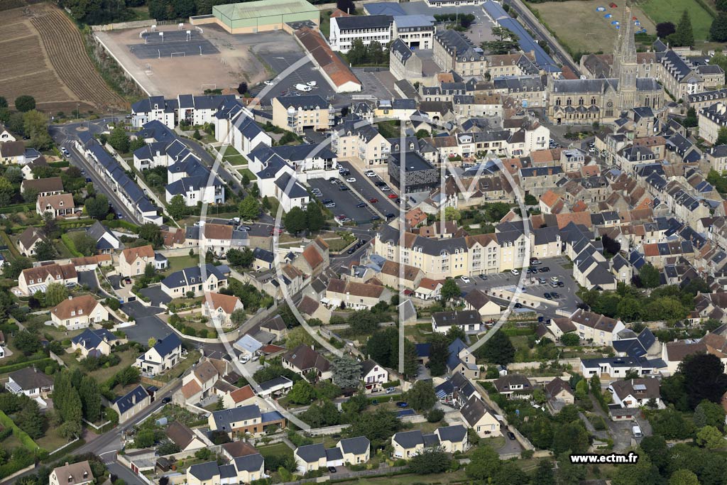 Photo arienne de Douvres-la-Dlivrande