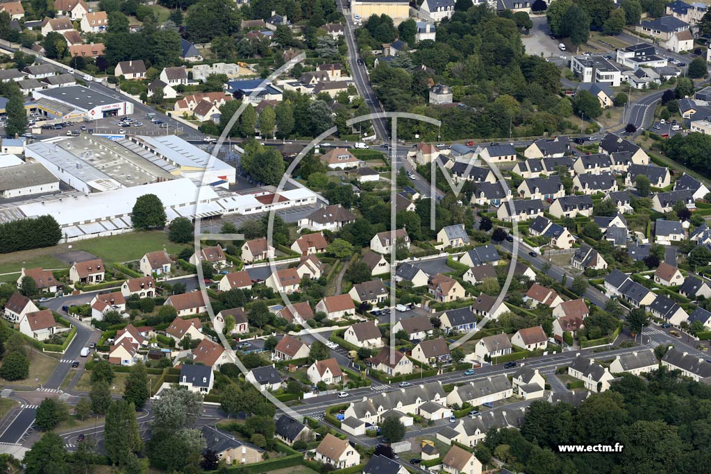 Photo arienne de Douvres-la-Dlivrande