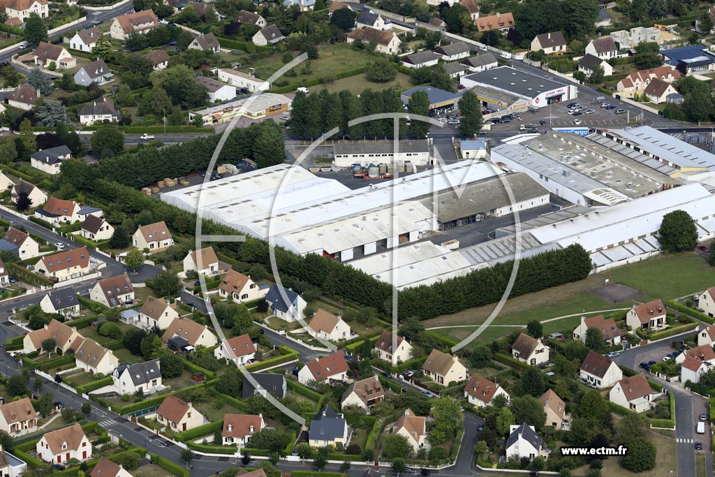 Photo arienne de Douvres-la-Dlivrande