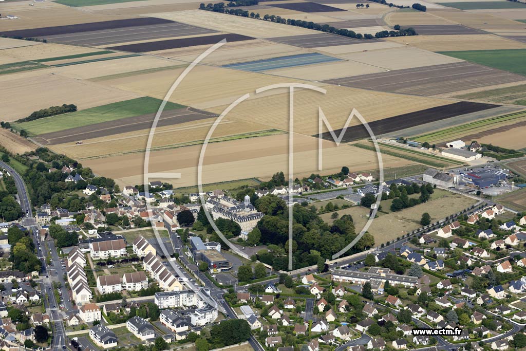 Photo arienne de Douvres-la-Dlivrande (les Sorbiers - le Bout Varin)
