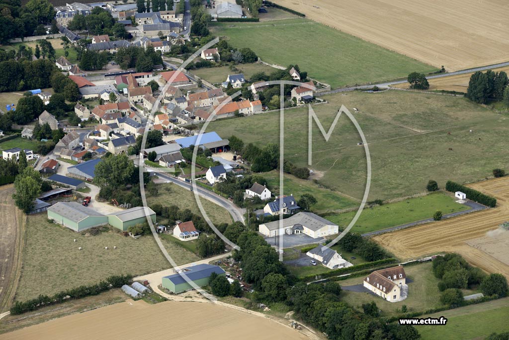 Photo arienne de Douvres-la-Dlivrande (Tailleville)