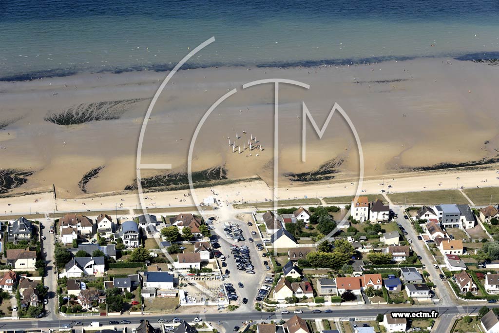 Photo arienne de Hermanville-sur-Mer (la Brche D'Hermanville)