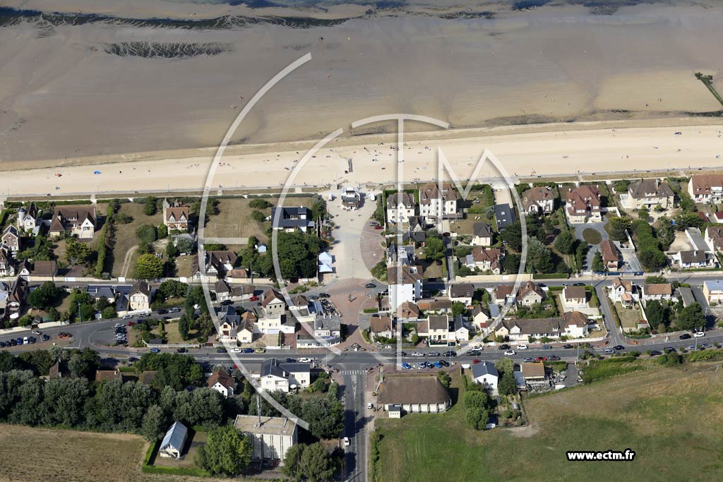 Photo arienne de Hermanville-sur-Mer (la Brche D'Hermanville)
