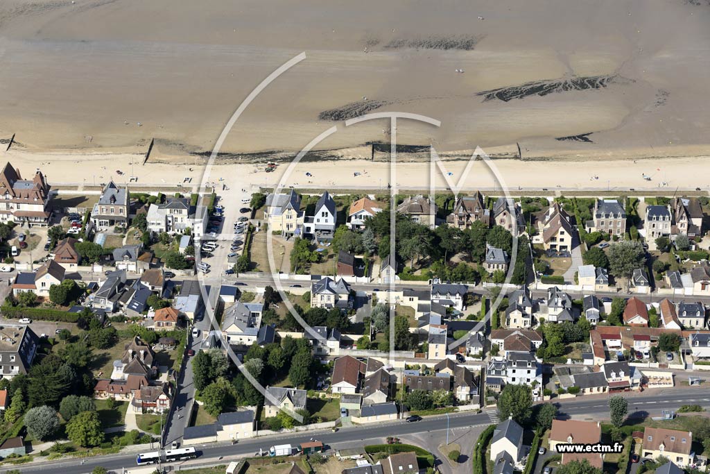 Photo arienne de Hermanville-sur-Mer (la Brche D'Hermanville)