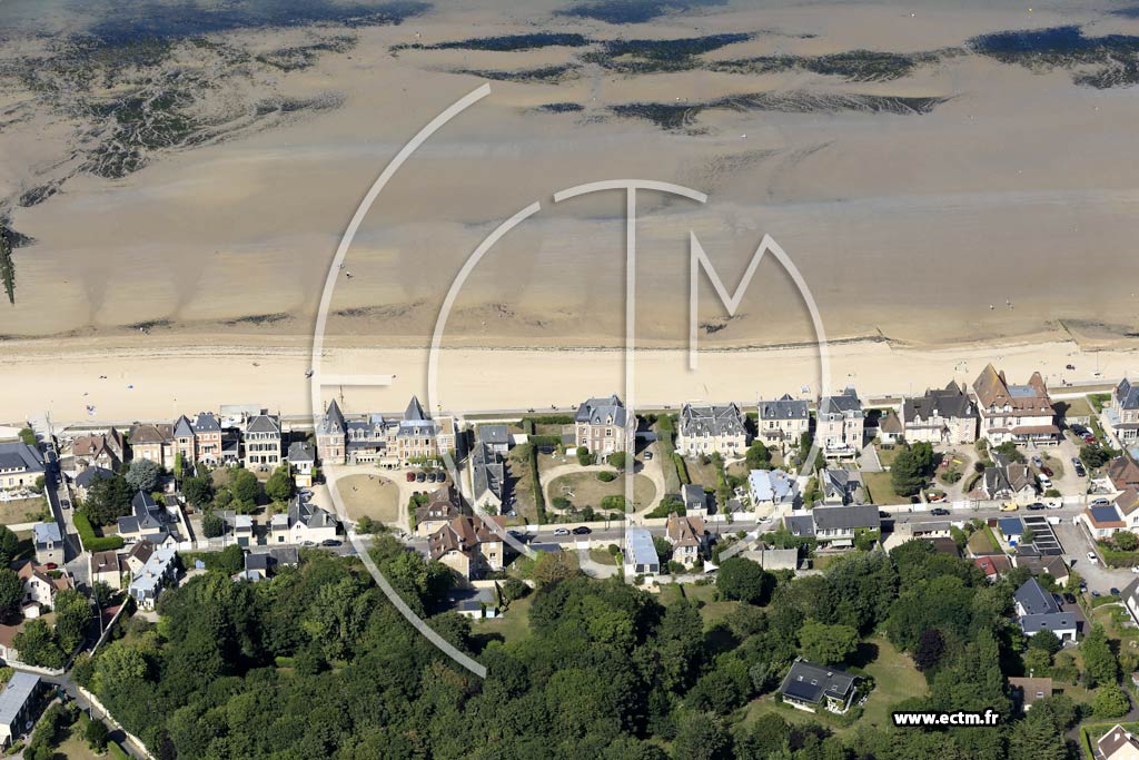Photo arienne de Hermanville-sur-Mer (la Brche D'Hermanville)