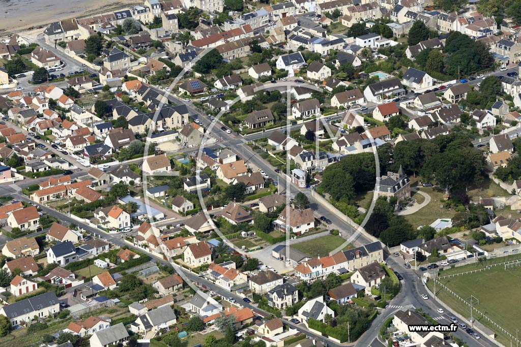 Photo arienne de Langrune-sur-Mer