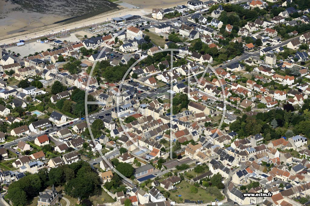 Photo arienne de Langrune-sur-Mer