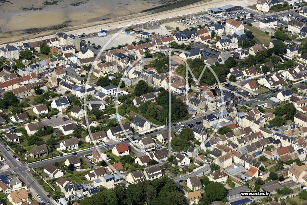 Photo arienne de Langrune-sur-Mer