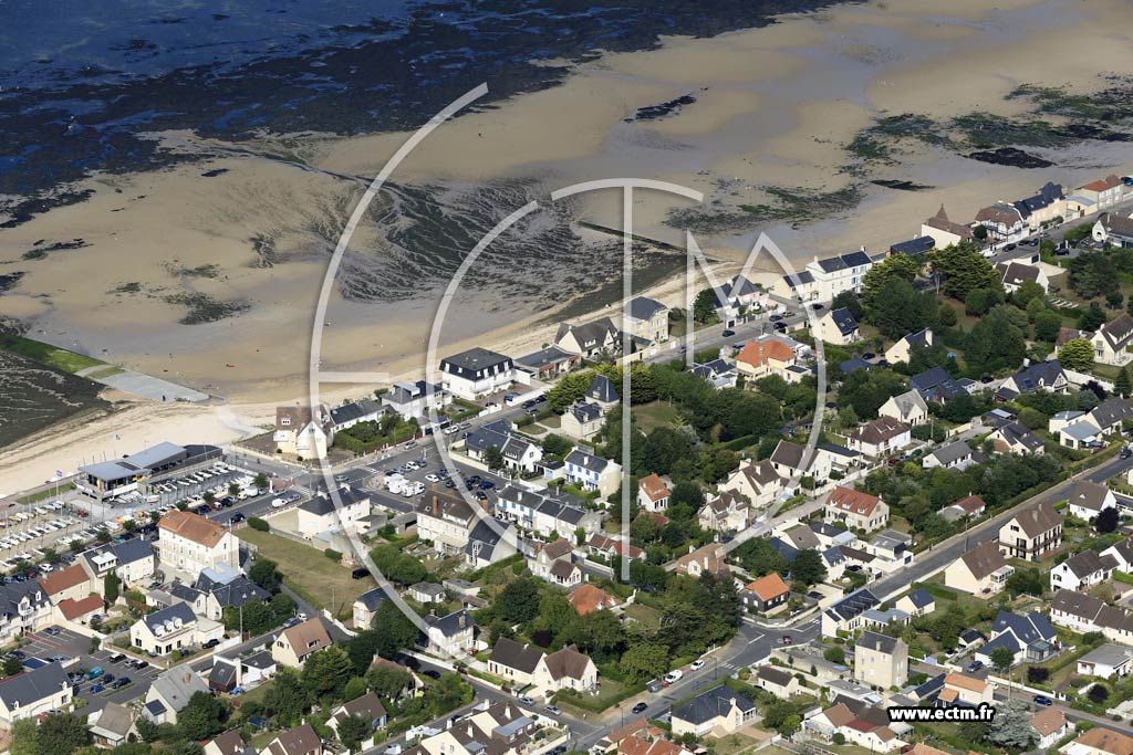Photo arienne de Langrune-sur-Mer