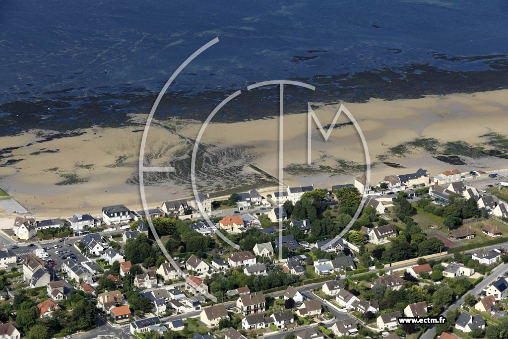 Photo arienne de Langrune-sur-Mer