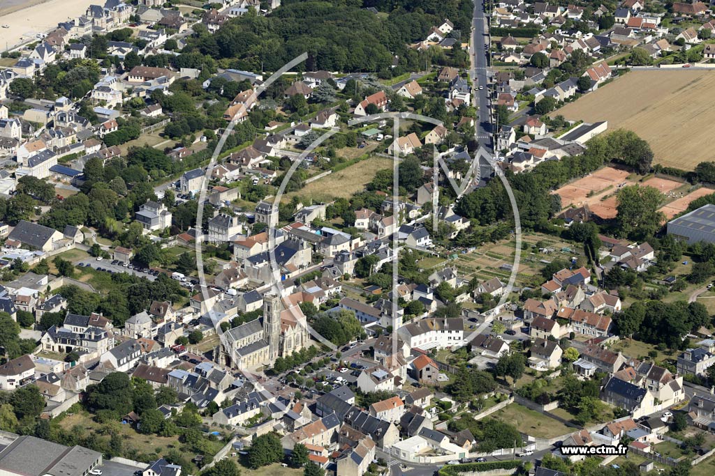 Photo arienne de Lion-sur-Mer