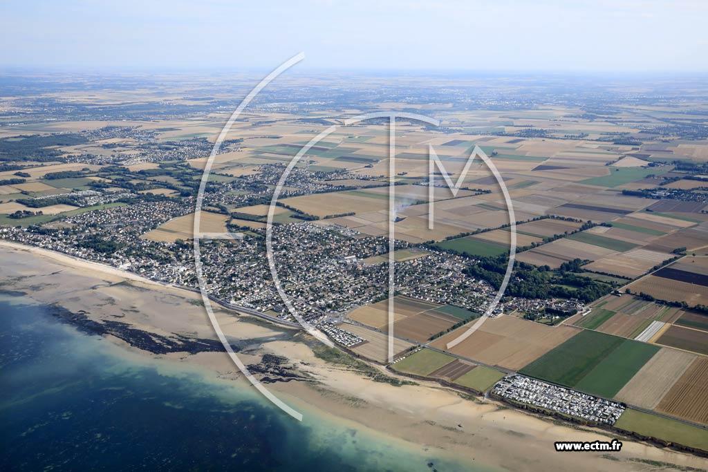 Photo arienne de Lion-sur-Mer