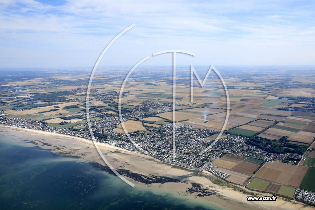 Photo arienne de Lion-sur-Mer