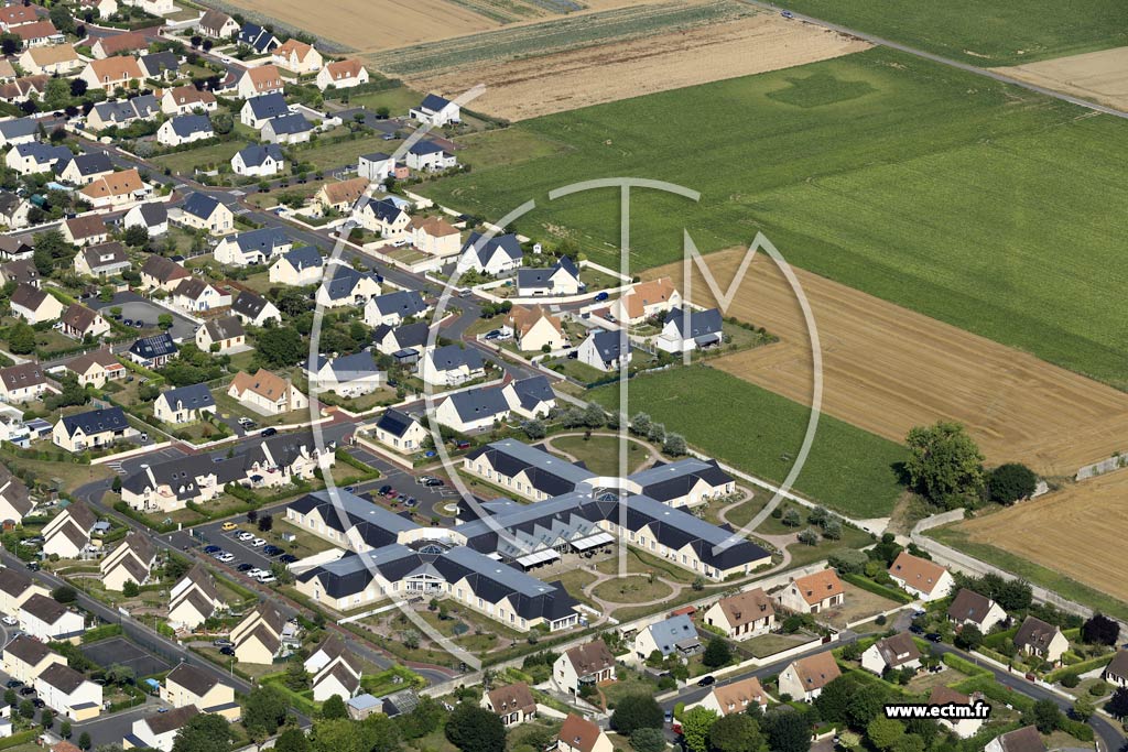 Photo arienne de Luc-sur-Mer