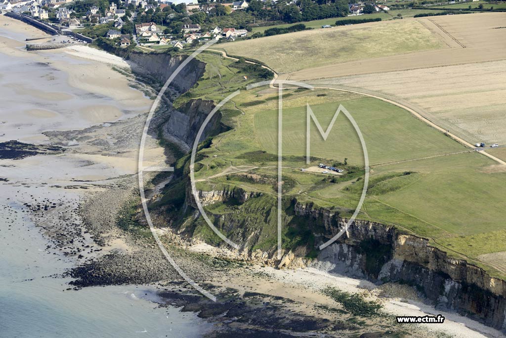 Photo arienne de Manvieux (Cap Manvieux)